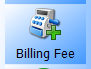 3. Billing Fee button